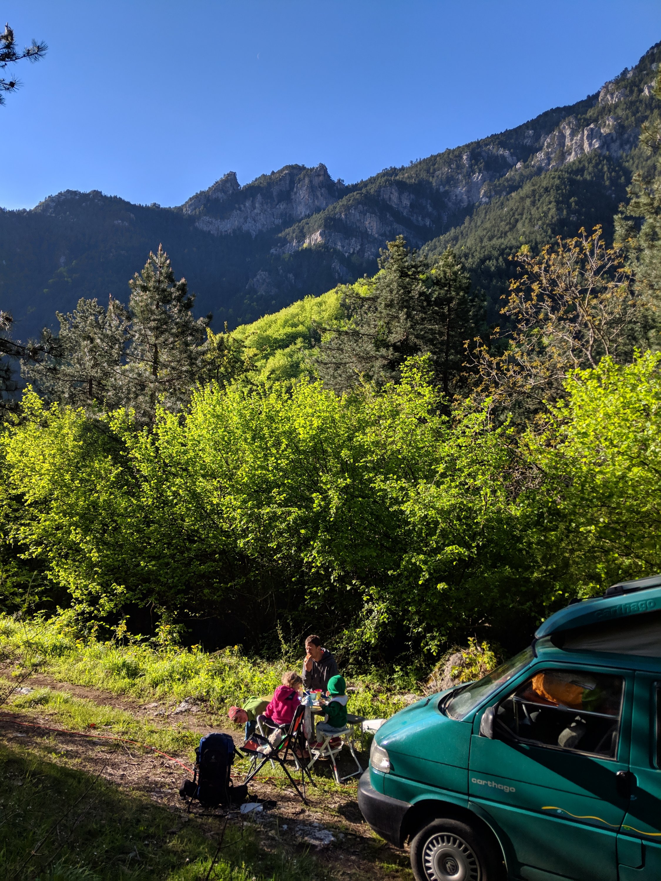 Wildzelten am Olymp